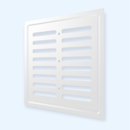 2525MER White ERA Решетка вентиляционная MER регулируемая 100x100 окраш.сталь Beige